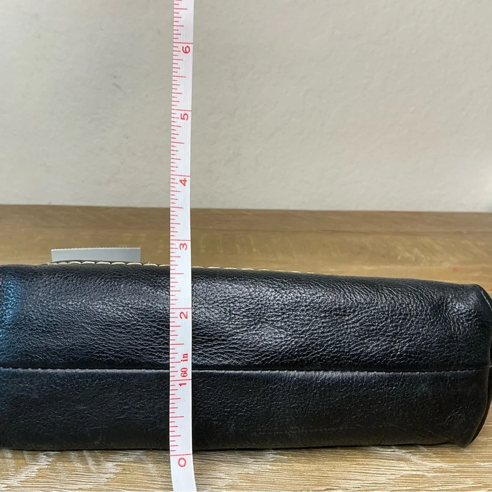 Frye black leather